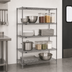 Thumbnail image #3 for Metro Super Erecta Stationary Wire Starter Shelving Unit, 30W x 24D x 63H, 4 Shelves, Metroseal Gray