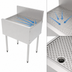 Thumbnail image #4 for Perlick TS Series 24-Inch Freestanding Stainless Steel Underbar Drainboard with 6-Inch Backsplash