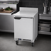 Thumbnail image #4 for Beverage-Air 20-Inch Wide One-Section Worktop Freezer with Solid Door and 4-Inch Backsplash