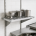 Thumbnail image #4 for New Age Adjust-A-Shelf T-Bar Series Wall-Mounted Aluminum Shelf, 54 x 18 Inches, 1,500 lb. Capacity