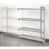 Thumbnail image #4 for Camshelving Premium 24-Inch x 72-Inch x 84-Inch 4-Shelf Solid Add-On Polymer Shelving Unit