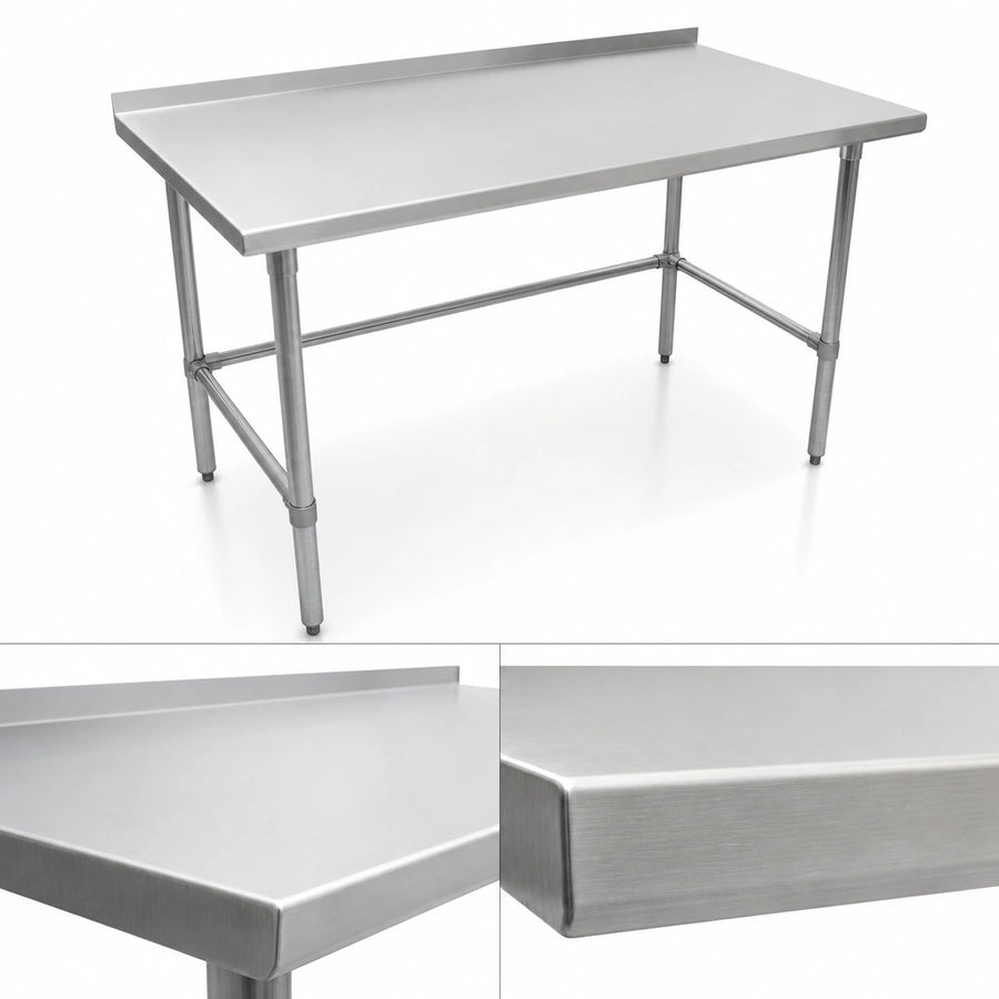 14 Gauge Stainless Steel Top