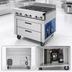 Thumbnail image #3 for Imperial Spec Series 36-Inch Self-Contained Sizzle 'N Chill Refrigerated Work Table with 2 Drawers