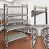 Thumbnail image #3 for Cambro Camshelving Elements XTRA 5-Tier High Density Top Rail Mobile Starter Unit, 18 x 36 x 80 Inches, Speckled Gray
