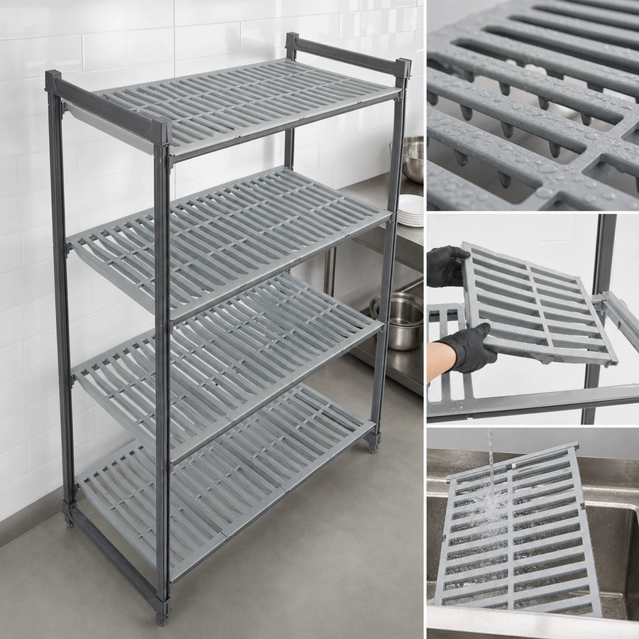 Vented Polypropylene Shelf Plates