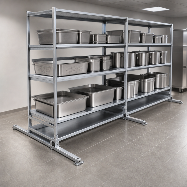 Product image #3 for Eagle Group Floor-Trak Double-Deep 23-Foot Floor Track Kit