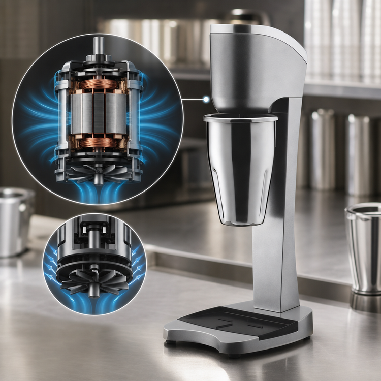 Product image #3 for Ceado M98 Countertop Single Spindle Drink Mixer with 300W Motor