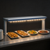 Thumbnail image #3 for Hatco Glo-Ray Designer Dual Strip Heat Lamp with Lights, 63-1/2 Inch Wide, 2.4 kW, Aluminum