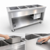 Thumbnail image #3 for Thurmaduke TFCP-60PG-N7 Flush Mount Mobile Cold Pan Unit, 60-Inch, 4-Section