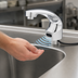 Thumbnail image #3 for ChekPoint Touchless Electronic Deck-Mount Faucet with Fixed Rigid Spout, Chrome Finish