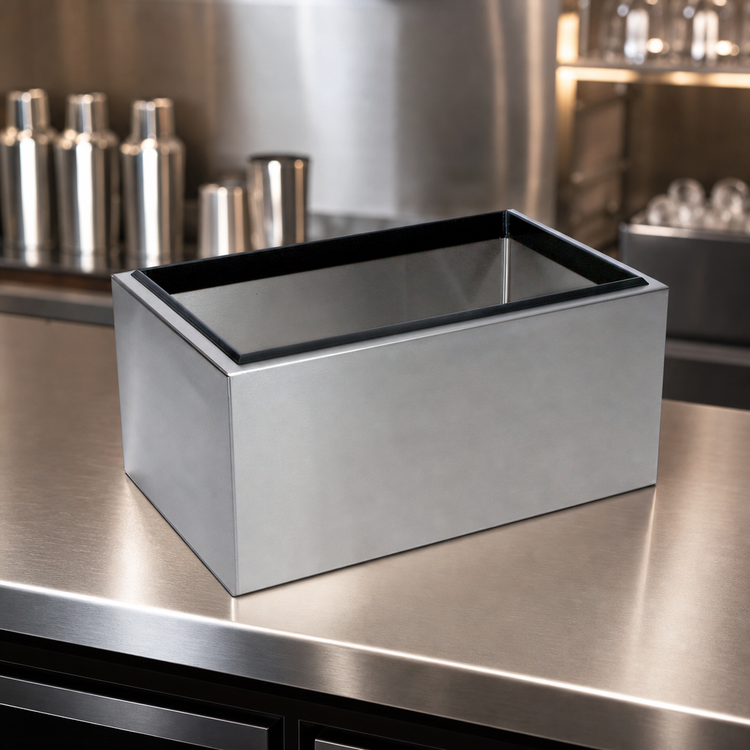 Product image #4 for Glastender Portable Countertop Stainless Steel Ice Bin, 22-Inch W x 14-Inch D x 10-Inch H