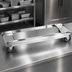 Thumbnail image #3 for Quantum Chrome-Plated Dolly Frame, 60-Inch W x 24-Inch D, Casters Not Included