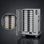 Thumbnail image #3 for Metro MBQ MBQ-144 Electric Heated Banquet Holding Cabinet, Single Door, 144 Covered Plate Capacity