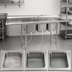 Thumbnail image #3 for Eagle Group 314 Series Three-Compartment Sink with Left and Right 24-Inch Drainboards, 102-Inch W x 27-1/2-Inch D, 304 Stainless Steel