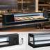 Thumbnail image #3 for Turbo Air 70-7/8 Inch Refrigerated Sushi Case with Left-Side Self-Contained Refrigeration, Straight Front Glass
