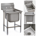 Thumbnail image #3 for Advance Tabco Regaline 94 Series 1-Compartment Commercial Sink with 20