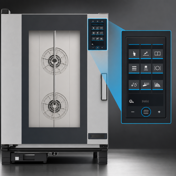 Product image #3 for UNOX ChefTop MIND.Maps Plus 10-Pan Electric Countertop Combi Oven