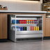 Thumbnail image #3 for Turbo Air Low-Profile Horizontal Open Display Merchandiser, 7.5 Cu. Ft., Self-Contained Refrigeration