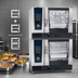 Thumbnail image #3 for RATIONAL iCombi Pro Double-Stack Electric Combi Oven System, 6-Full Size + 6-Full Size, 480V 3-Phase