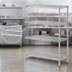 Thumbnail image #3 for Eagle Group A4-63-2472S 4-Tier Add-On Wire Shelving Unit with QuadTruss, 72 x 24 x 63 Inches, Stainless Steel Finish