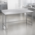 Thumbnail image #3 for Eagle Group BlendPort® Deluxe Series Stainless Steel Work Table for Cold Food Bars, 60W x 24D, 4-1/2-Inch Backsplash