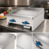 Thumbnail image #3 for Comstock-Castle 18-Inch Countertop Gas Griddle with 5/8-Inch Polished Steel Plate, 36,000 BTU