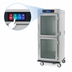 Thumbnail image #3 for Metro C5 9 Series Full-Height Mobile Controlled Humidity Heated Holding and Proofing Cabinet with Glass Dutch Doors and Universal Wire Slides