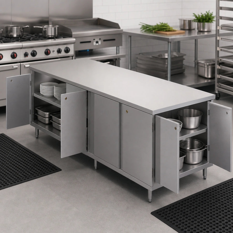 Dual-Access Cabinet Base