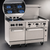 Thumbnail image #3 for Wolf Challenger XL 60-Inch Gas Restaurant Range with 4 Open Burners, 36-Inch Griddle, and 2 Standard Ovens