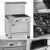 Thumbnail image #3 for Southbend Ultimate 36-Inch Gas Restaurant Range with 4 Open Burners, Left 12-Inch Griddle and Standard Oven