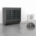Thumbnail image #3 for Structural Concepts Fusion Self-Service 2-Door Remote DX Refrigerated Display Case, 50-1/4