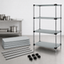 Thumbnail image #3 for Quantum Solid Stainless Steel Shelving Starter Kit, 72
