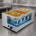 Thumbnail image #3 for KoolMore 3-Section Electric Countertop Food Warmer, 6 Qt. Per Pan