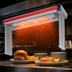 Thumbnail image #3 for Hatco Glo-Ray Designer High-Watt Infrared Lighted Strip Heater, 39.5-Inch Wide, Aluminum