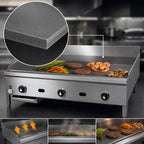 Thumbnail image #3 for Jade Range (Middleby) Supreme JGM-2436 36-Inch Natural Gas Countertop Griddle, Manual Controls, 1-Inch Smooth Steel Plate