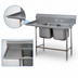 Thumbnail image #3 for Advance Tabco Regaline 2-Compartment Sink with Left-Hand Drainboard, 20