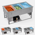 Thumbnail image #4 for Vollrath 3-Well Hot/Cold/Frozen Modular Drop-In Food Well, Auto Drain, Flat Flange, 120V