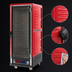 Thumbnail image #3 for Metro C5 3 Series Full Height Mobile Heated Holding Cabinet with Clear Polycarbonate Door, Low-Watt, 120V