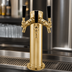 Thumbnail image #3 for Perlick Countertop Glycol-Cooled Draft Arm Beer Tower, 4-Faucet, 4-Inch O.D. x 14-Inch Brass Column