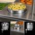 Thumbnail image #3 for Hatco Drop-In Round Uninsulated Heated Well, 11 Quart, Top-Mounted, No Drain
