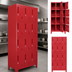 Thumbnail image #3 for 4-Tier 12-Compartment Painted Steel Locker Cabinet