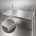 Thumbnail image #3 for Advance Tabco 18 x 60 Inch Solid Stainless Steel Shelf
