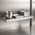 Thumbnail image #4 for Eagle Group Quik-Set Solid Stainless Steel Shelf with Marine Edge, 36 x 18 Inches