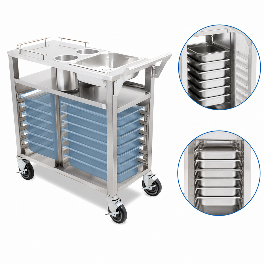 14 Half-Size Pan Capacity