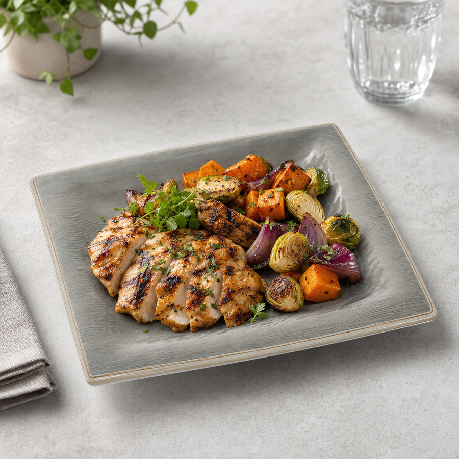 Square Dinner Plate Design