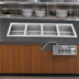 Thumbnail image #3 for Wells MOD-400TD Top-Mount Built-In Electric Hot Food Well, 4 Full-Size Pans, Wet/Dry