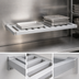 Thumbnail image #4 for New Age Adjust-A-Shelf T-Bar Series Wall-Mounted Aluminum Shelf, 72 x 24 Inches, 1,500 lb. Capacity