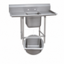 Thumbnail image #3 for Advance Tabco Regaline 1-Compartment Floor Model Sink with Left and Right 36-Inch Drainboards, 24 x 24 x 14 Inch Bowl