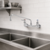 Thumbnail image #3 for T&S Brass Wall Mount Pantry Faucet with 12-Inch Swing Nozzle, 8-Inch Centers