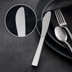Thumbnail image #3 for Windsor #53 Medium Weight Plain Edge Dinner Knife, 18/0 Stainless Steel